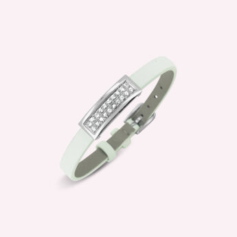 13.HARMONIE Bracelet Vingt Diamant Blanc