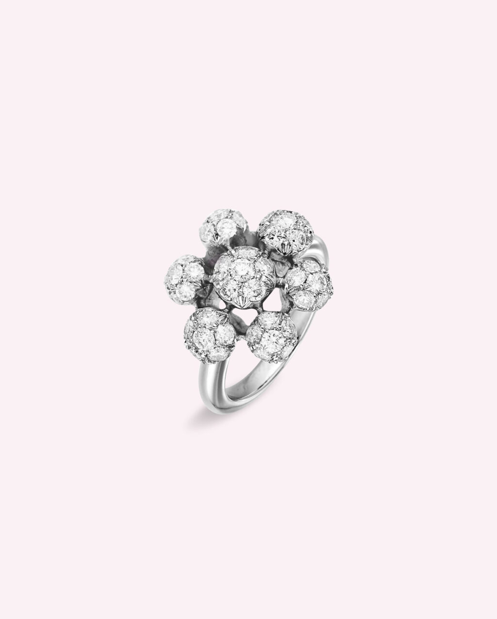 7.FLOCON Bague Eternelle Diamant