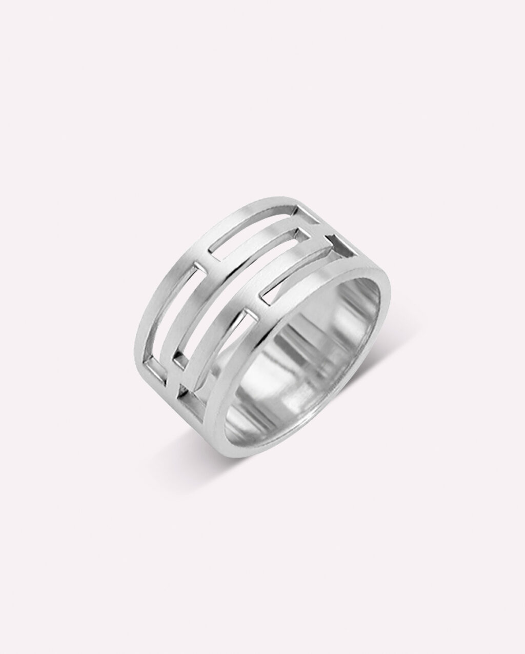 9.LABYRINTHE Bague Séduction Homme