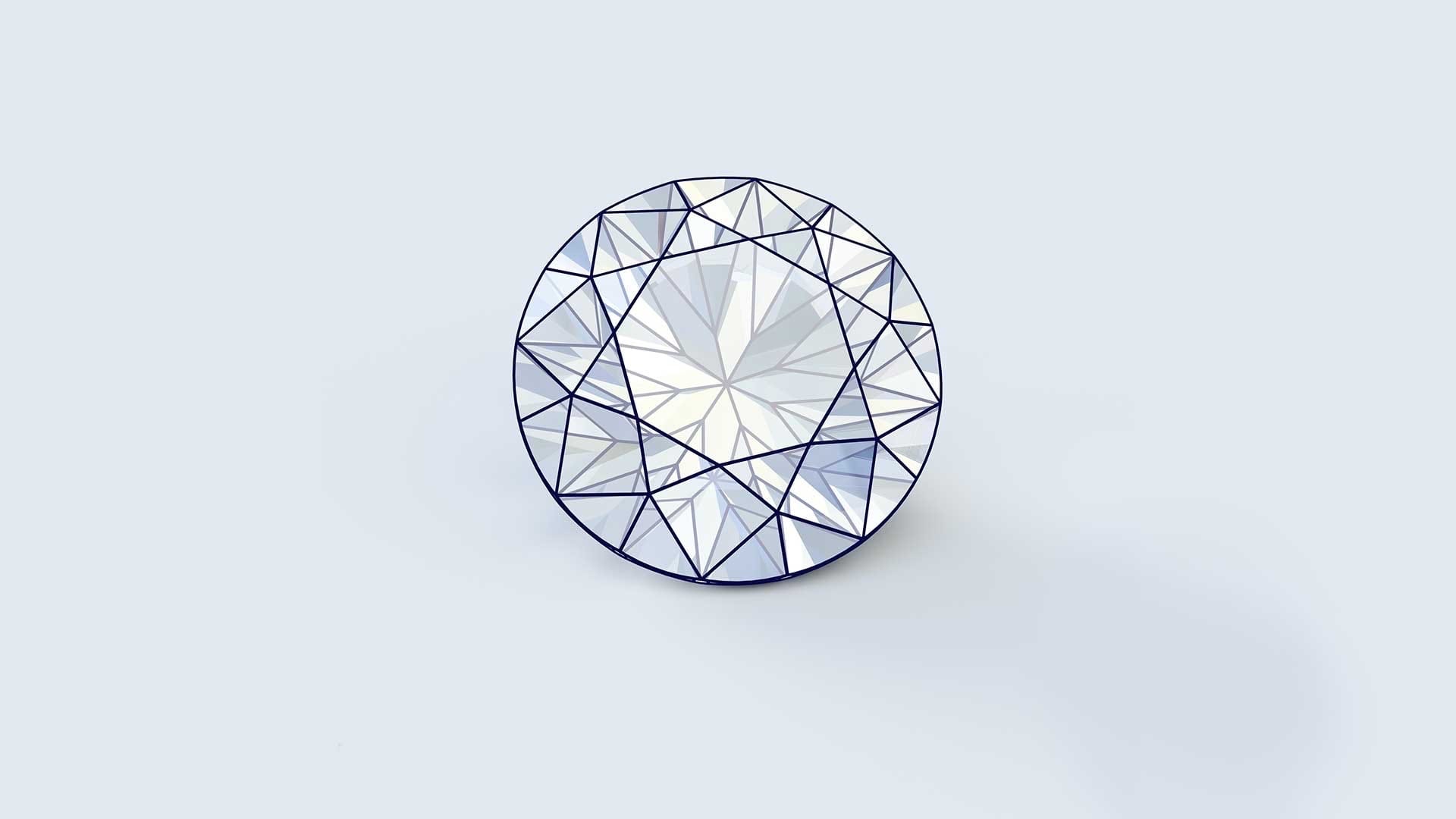 Diamant taille Tolkovsky