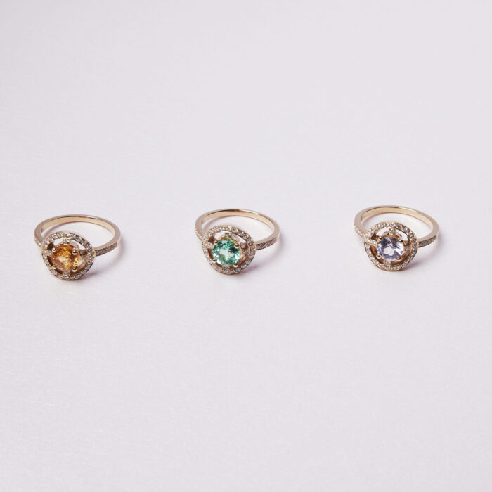 Trio bagues sur mesure