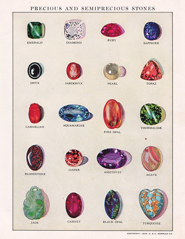 pierres précieuses