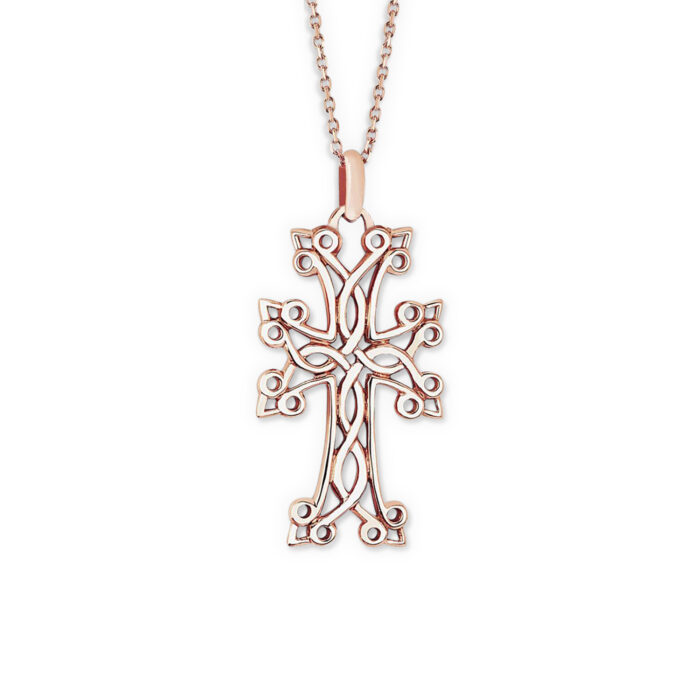 Croix Arménienne Tsorig or rose